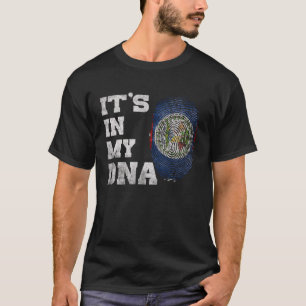 Camiseta ESTÁ EN MI ADN Bandera Hombres Razas del Orgullo F