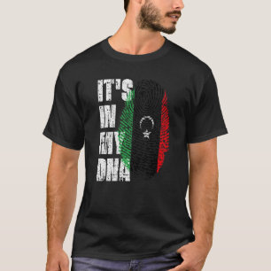 Camiseta Está en mi ADN Bandera libia