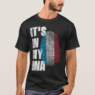 Camiseta ESTÁ EN MI ADN Bandera Luxemburgo