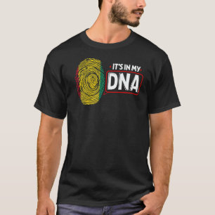 Camiseta Está en mi ADN Bandera Nacional Guineano Patriótic