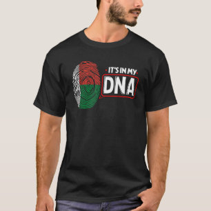 Camiseta Está en mi ADN Bandera Nacional Malgache Patriótic
