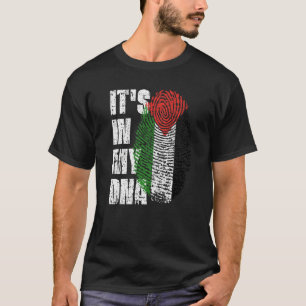 Camiseta Está en mi ADN Bandera Palestina Palestina Palesti