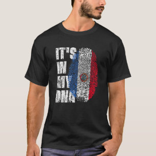 Camiseta Está en mi ADN Bandera paraguaya