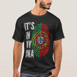Camiseta ESTÁ EN MI ADN Bandera Portugal Hombres Mujeres Ni