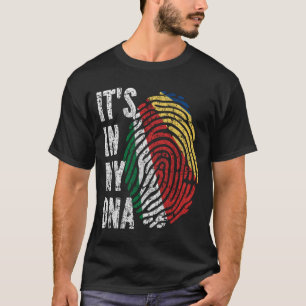 Camiseta ESTÁ EN MI ADN Bandera Seychelles Hombres Mujeres 