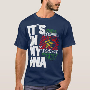 Camiseta ESTÁ EN MI ADN Bandera Surinam Hombres Mujeres Niñ