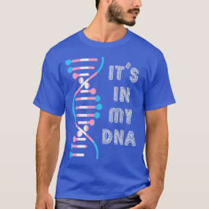 Camiseta Está En Mi ADN Bandera Transsexual El Orgullo LGBT