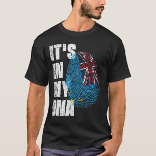 Camiseta ESTÁ EN MI ADN Bandera Tuvalu