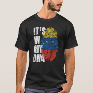 Camiseta Está en mi ADN Bandera venezolana