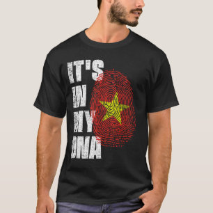 Camiseta ESTÁ EN MI ADN Bandera Vietnam