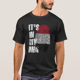 Camiseta ESTÁ EN MI ADN Bandera yemení
