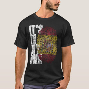 Camiseta Está En Mi ADN Barco Español Vintage Espana Regalo