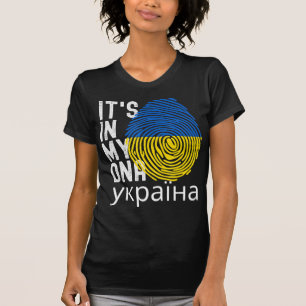 Camiseta Está en mi ADN Día de la Independencia de Ucrania 