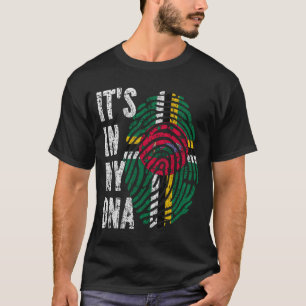 Camiseta ESTÁ EN MI ADN Dominica Hombres Hombres Mujeres Ni