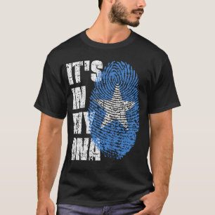 Camiseta ESTÁ EN MI ADN El regalo del Chica de Bandera de S