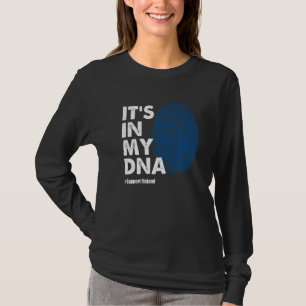 Camiseta Está en mi ADN Finlandia apoyo a Finlandia