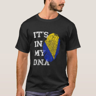 Camiseta Está en mi ADN Genetik Bosnia-Herzegovina bosnio