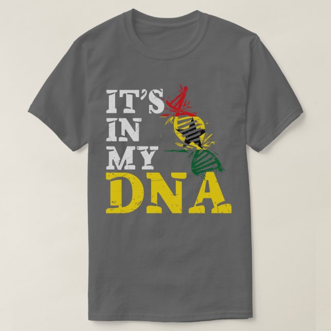 Camiseta Está en mi ADN Ghana (Diseño del anverso)