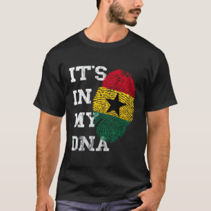 Camiseta Está En Mi Adn Ghanaian Genetic Ghana African Ghan