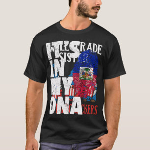 Camiseta Está En Mi Adn Haití Bandera Haitiana Hombres Mamá