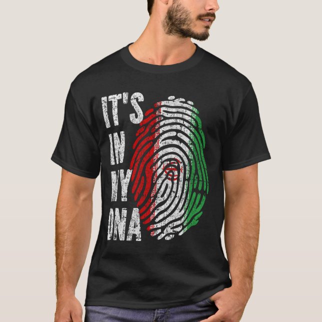 Camiseta ESTÁ EN MI ADN Hombres Hombres Hombres Hombres Hom (Anverso)