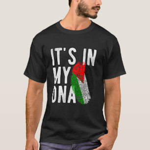 Camiseta Está En Mi ADN Identificación De Huella Dactilar D