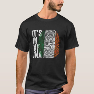 Camiseta Está En Mi ADN Irlandés Retro Vintage Celta Irland