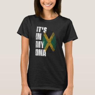 Camiseta ESTÁ EN MI ADN Jamaica Bandera Jamaiquina
