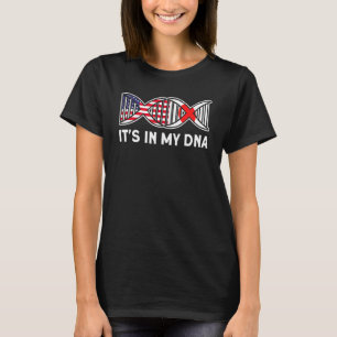 Camiseta Está en mi ADN Japón Bandera japonesa estadouniden