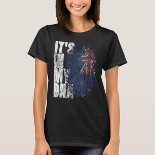 Camiseta Está en mi ADN Los Maoríes Neozelandeses Kiwi Rega
