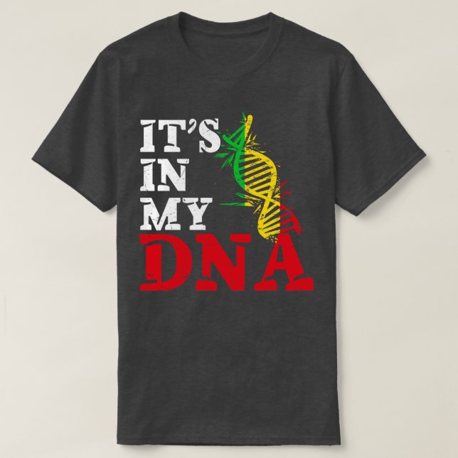 Camiseta Está en mi ADN Mali (Diseño del anverso)
