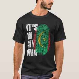 Camiseta ESTÁ EN MI ADN Mauritania Bandera mauritana