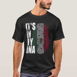 Camiseta Está en mi ADN México Bandera Mexicana Día de la I