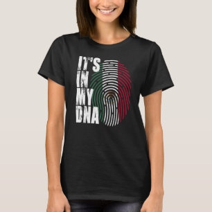 Camiseta Está en mi ADN México Bandera Mexicana Día de la I
