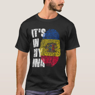Camiseta ESTÁ EN MI ADN Moldavia Bandera moldava