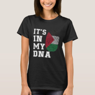Camiseta Está en mi ADN Palestina Orgulloso regalo Bandera 