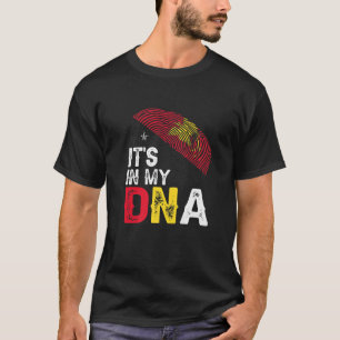 Camiseta Está en mi ADN Papúa Nueva Guinea Huella digital P