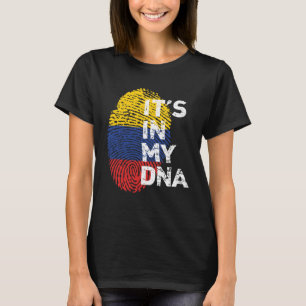Camiseta Está en mi ADN Patrimonio del Orgullo Colombiano