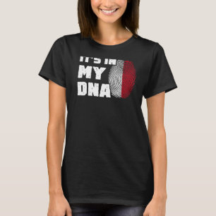 Camiseta Está en mi ADN Polonia Bandera Hombres mujeres