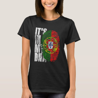 Camiseta Está En Mi Adn Portugal Gráfico Para Hombres Portu