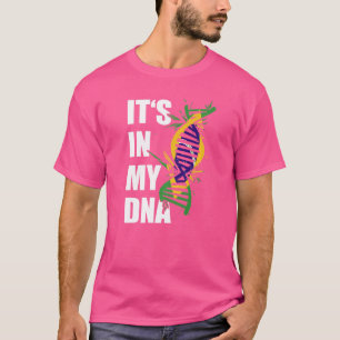 Camiseta Está en mi ADN Raíces brasileñas Bandera de Brasil