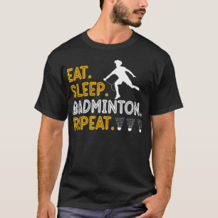 Camiseta Está En Mi ADN Raqueta De Bádminton Volante Badmin