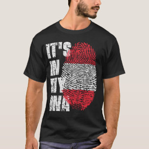 Camiseta ESTÁ EN MI ADN Regalo de Chica austriaco