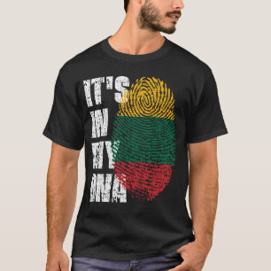 Camiseta ESTÁ EN MI ADN: regalo de Chica de niños con bande