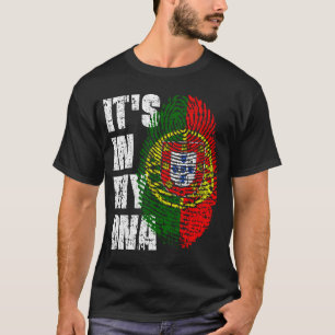 Camiseta ESTÁ EN MI ADN Regalo de niño Chica con bandera de