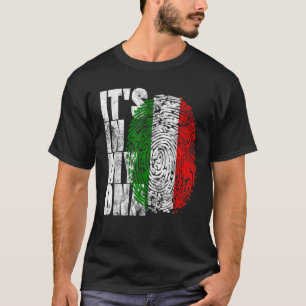 Camiseta Está en mi ADN Regalo italiano Orgullo Siciliano I
