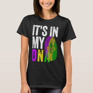 Camiseta Está en mi ADN Ropa de Carnaval de Mardi Gras Nuev