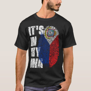 Camiseta ESTÁ EN MI ADN Sint Maarten Flag St. Martener