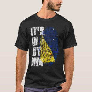 Camiseta Está En Mi Adn Tokelau Bandera De Los Habitantes D