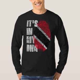 Camiseta Está en mi ADN Trinidad y Tobago Bandera de Trinid